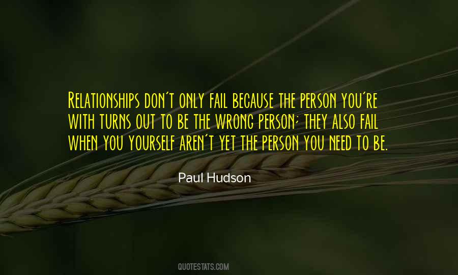 Paul Hudson Quotes #98502