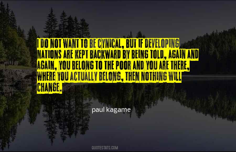 Paul Kagame Quotes #1128386