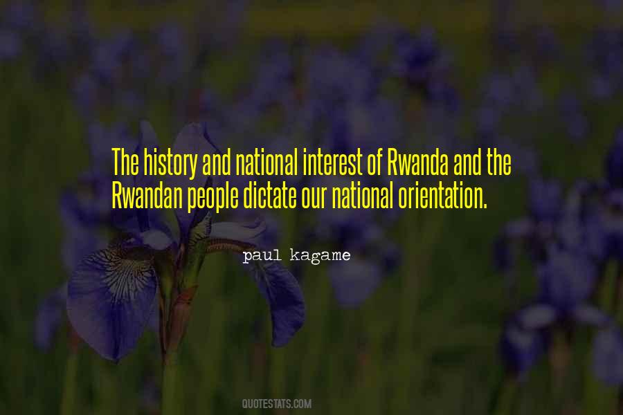 Paul Kagame Quotes #318638