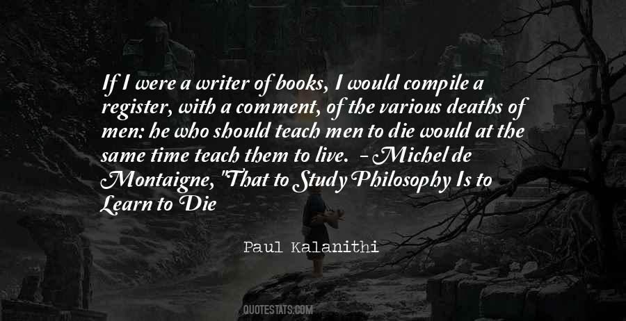 Paul Kalanithi Quotes #1358525