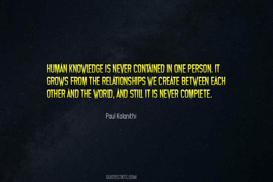 Paul Kalanithi Quotes #1872542