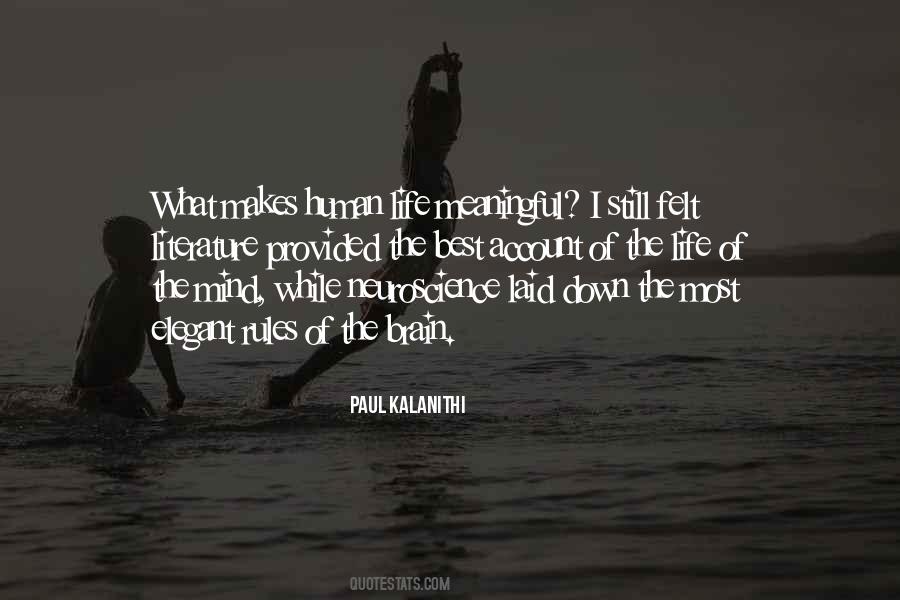 Paul Kalanithi Quotes #509911