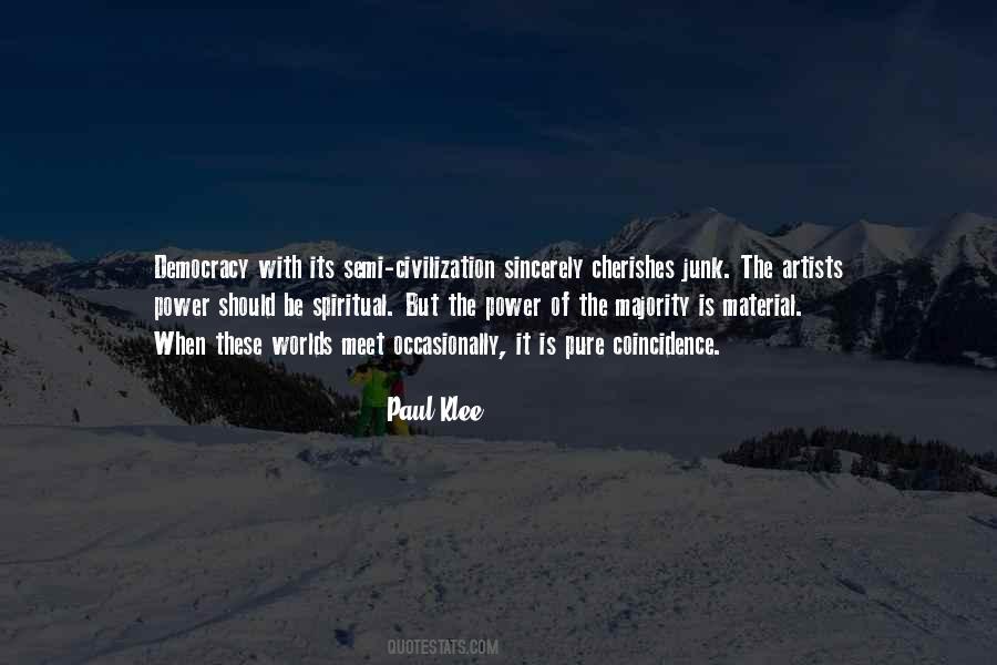 Paul Klee Quotes #1062943