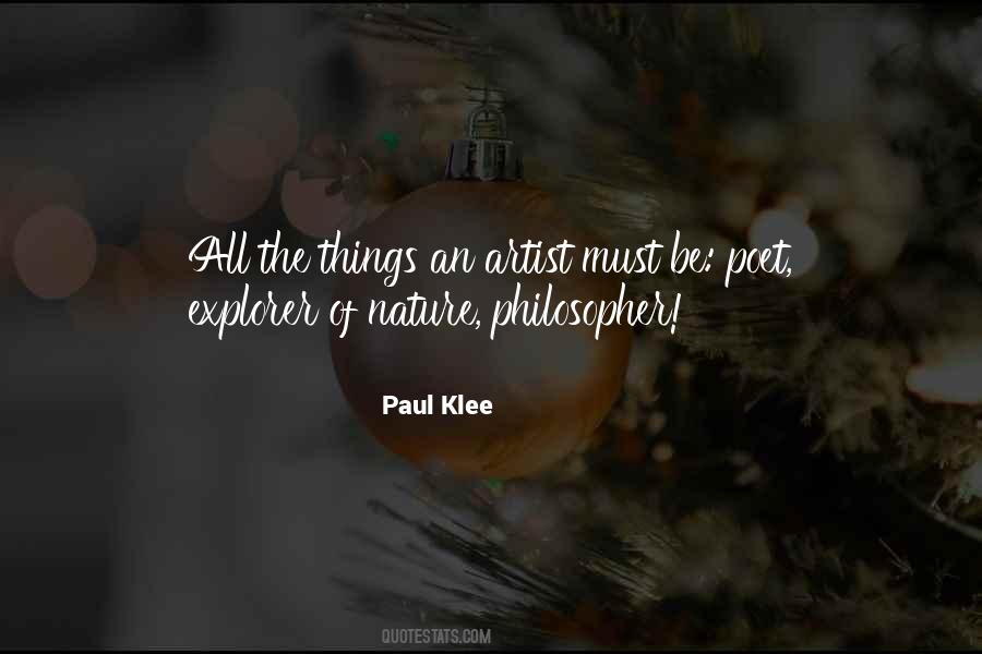 Paul Klee Quotes #1836485