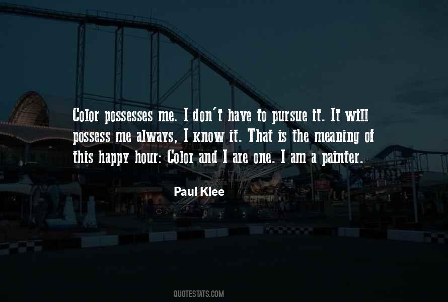 Paul Klee Quotes #434179