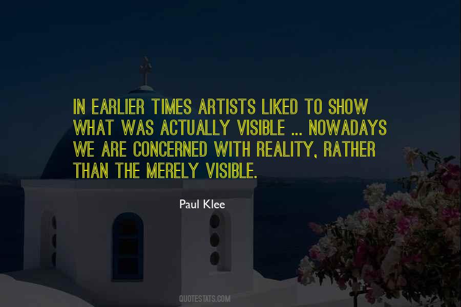 Paul Klee Quotes #588582