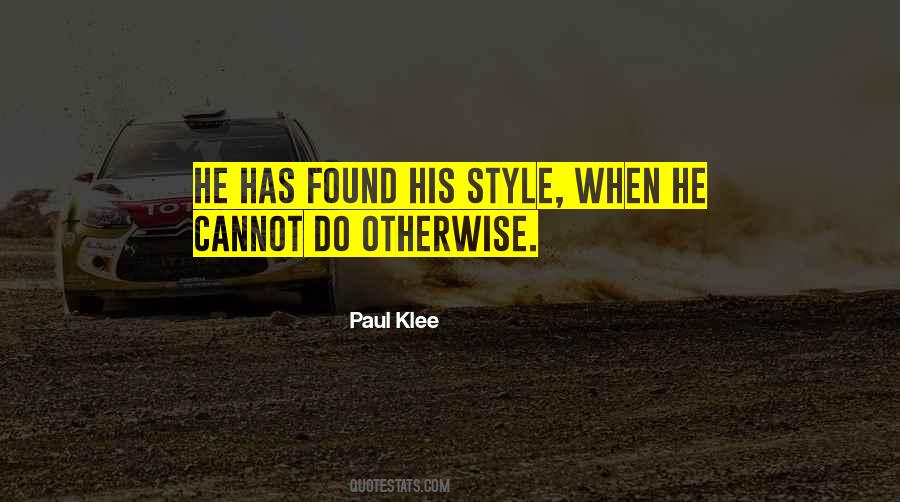 Paul Klee Quotes #812626