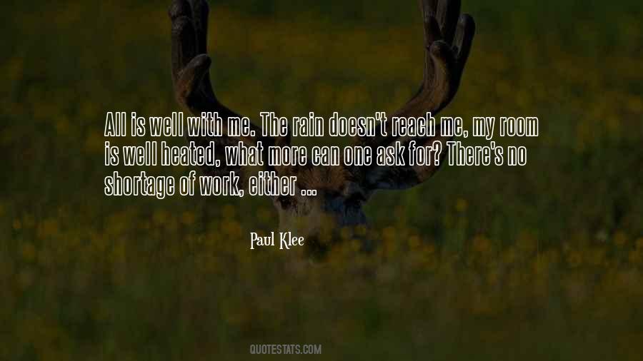 Paul Klee Quotes #816387