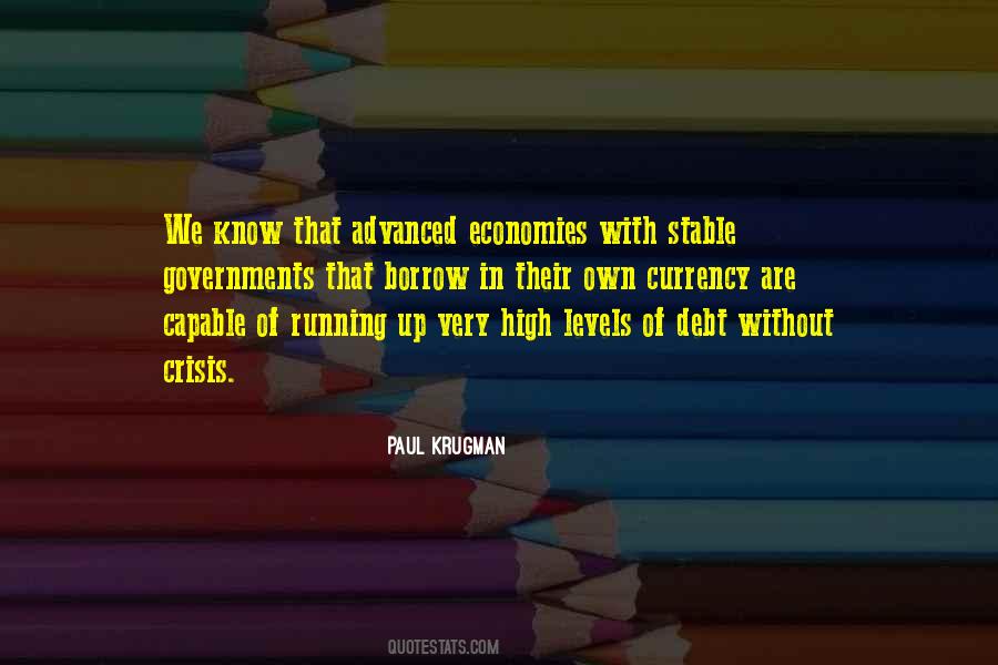 Paul Krugman Quotes #1274910