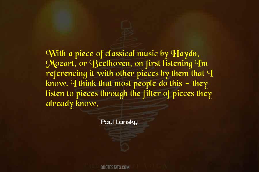Paul Lansky Quotes #1120040
