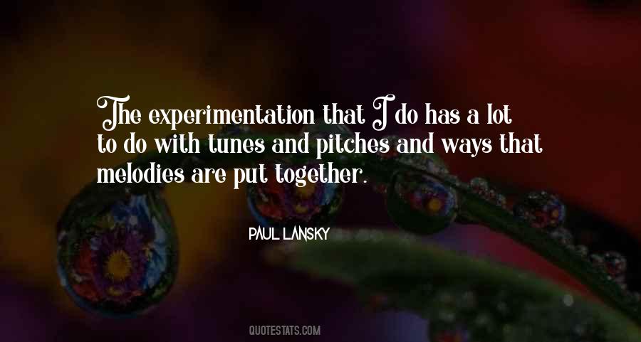 Paul Lansky Quotes #1139047