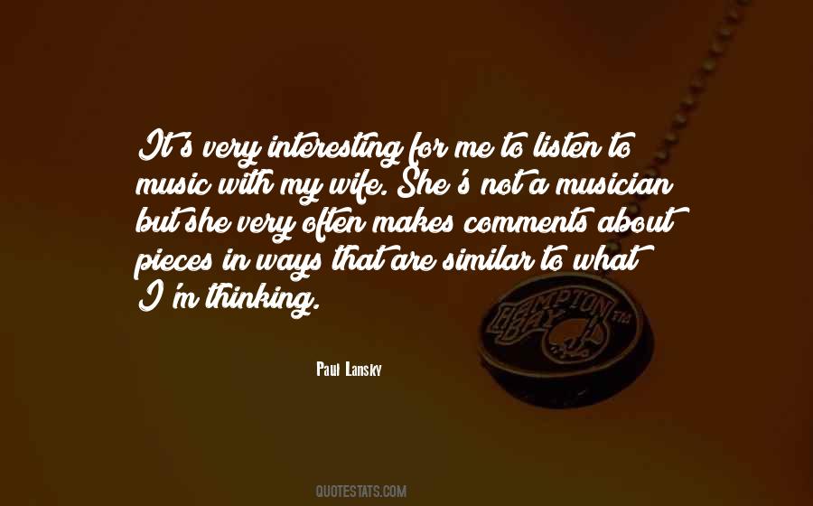Paul Lansky Quotes #1383159