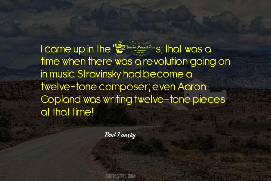 Paul Lansky Quotes #1737564