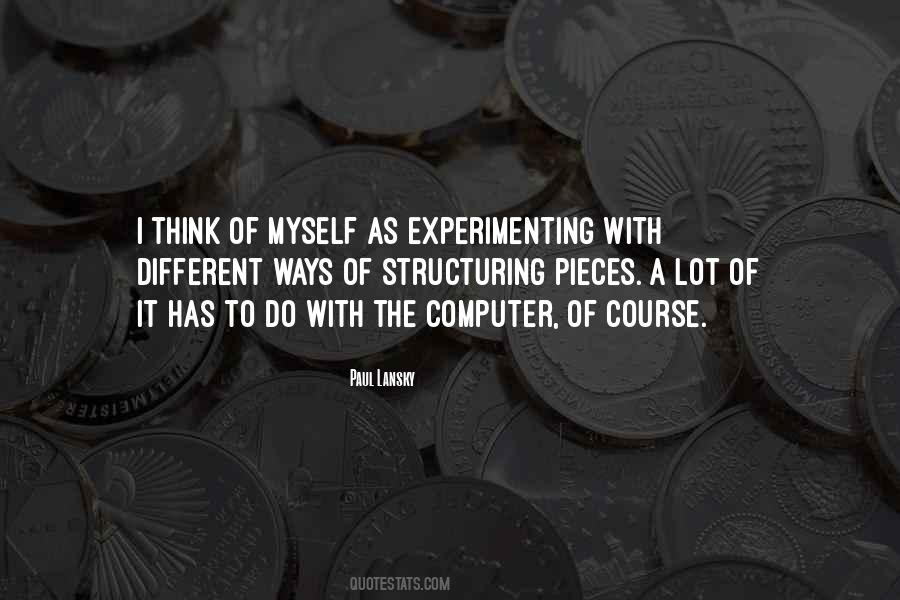 Paul Lansky Quotes #26633