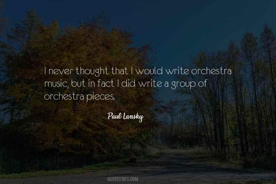 Paul Lansky Quotes #396583