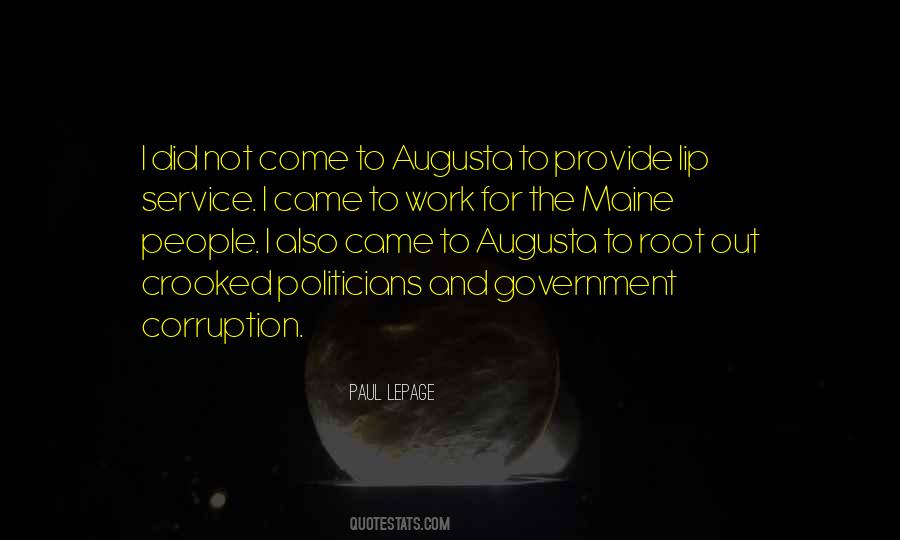 Paul LePage Quotes #1133788