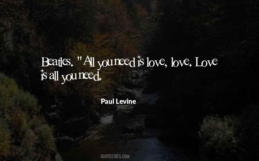 Paul Levine Quotes #866497