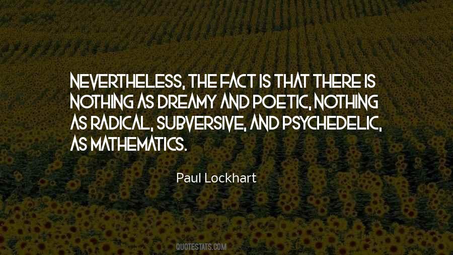 Paul Lockhart Quotes #1090155