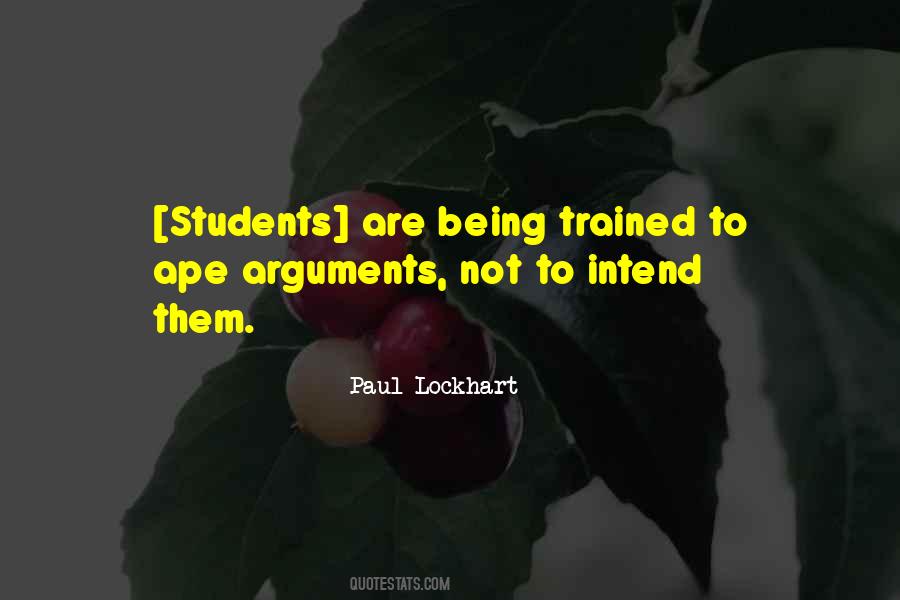 Paul Lockhart Quotes #374342