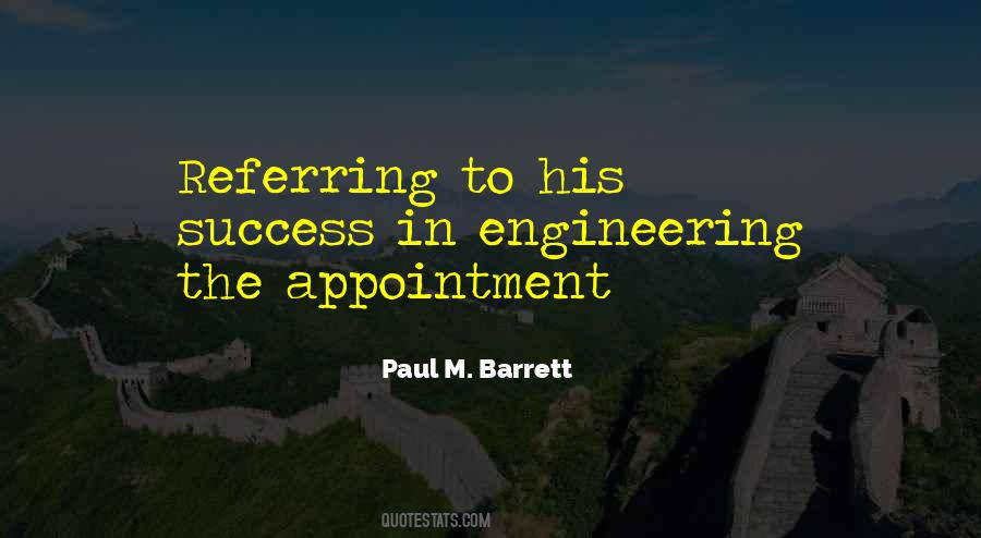 Paul M. Barrett Quotes #1821877