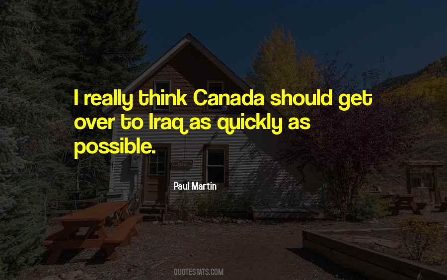 Paul Martin Quotes #1344763