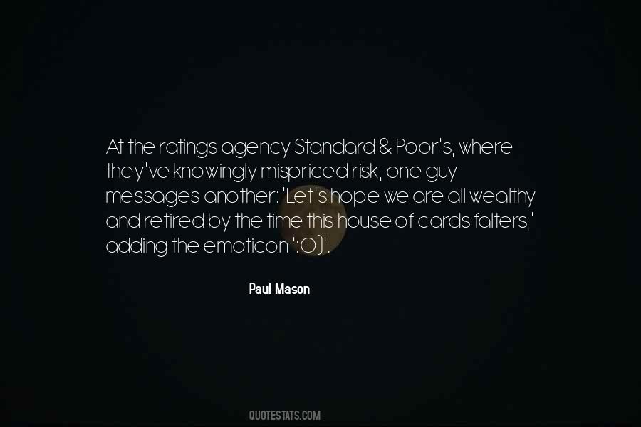 Paul Mason Quotes #609869