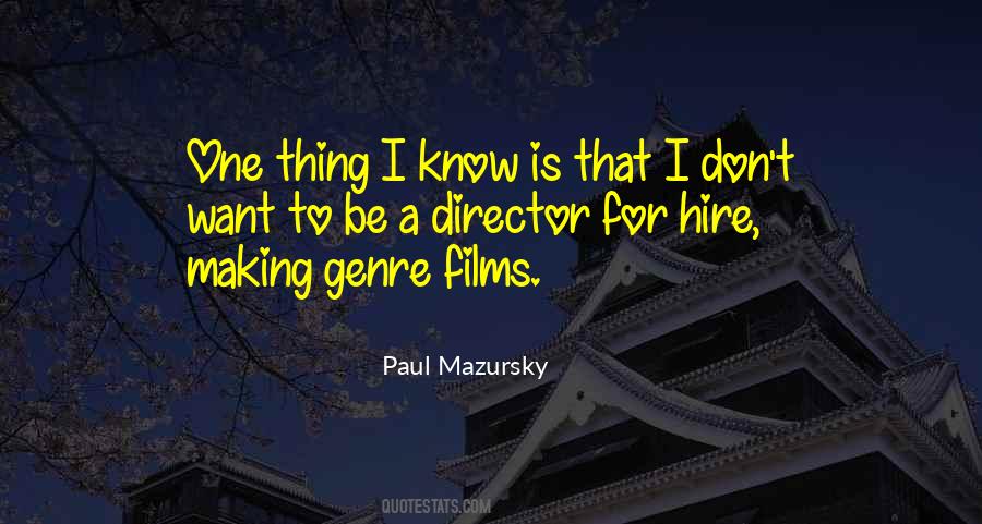 Paul Mazursky Quotes #931739