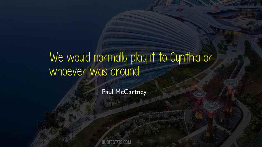 Paul McCartney Quotes #247981