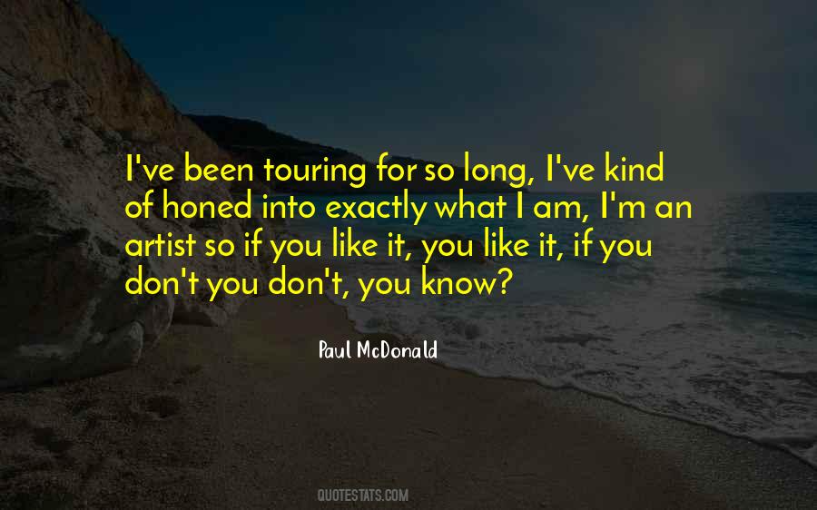 Paul McDonald Quotes #246431