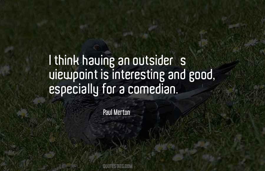 Paul Merton Quotes #320824