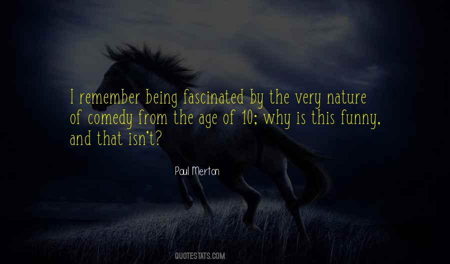 Paul Merton Quotes #323543