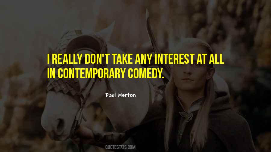 Paul Merton Quotes #40705