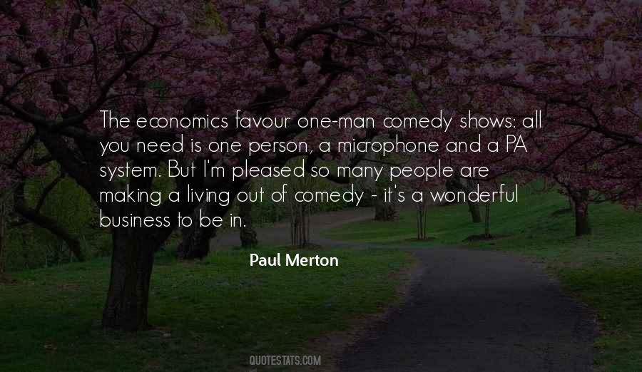 Paul Merton Quotes #807738