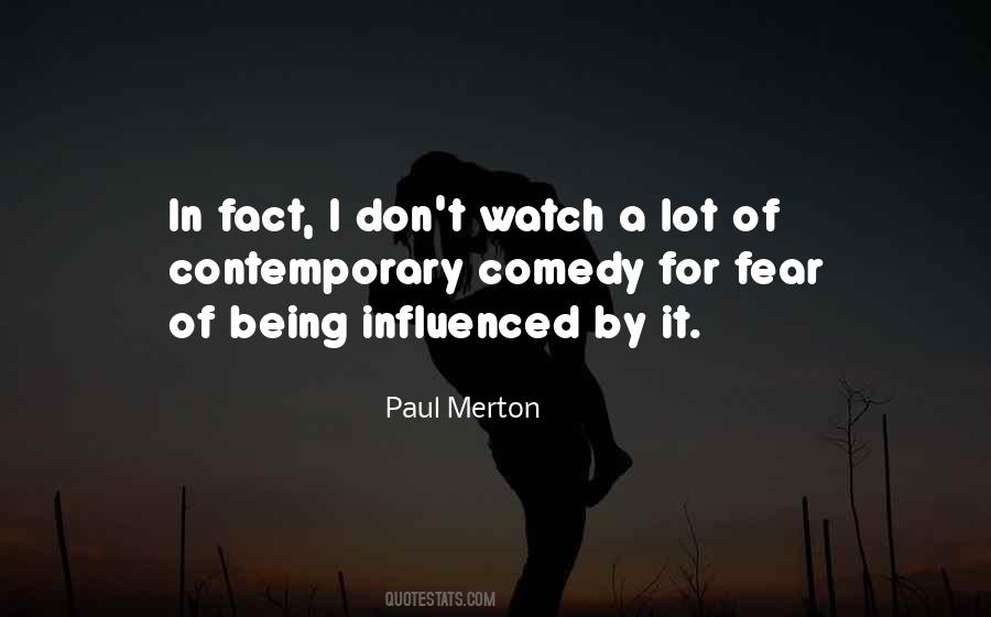 Paul Merton Quotes #82706