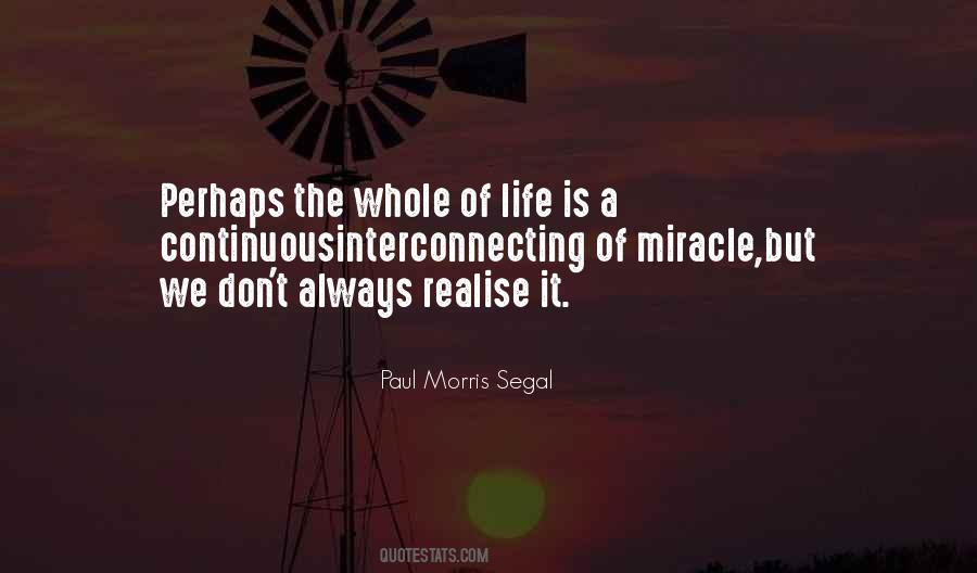 Paul Morris Segal Quotes #48268