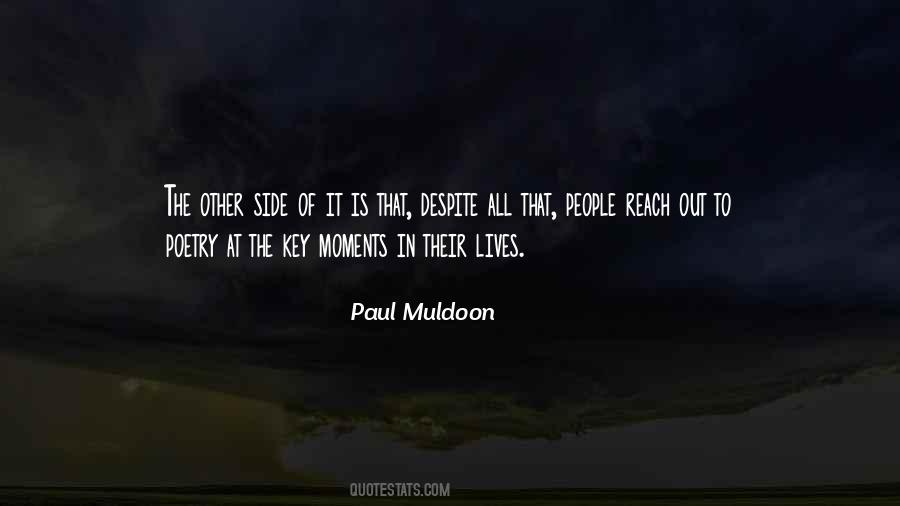 Paul Muldoon Quotes #1048150