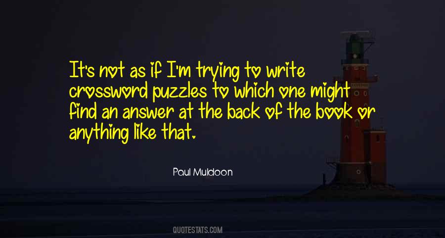 Paul Muldoon Quotes #1130261