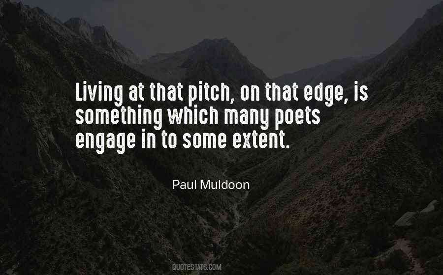 Paul Muldoon Quotes #383106