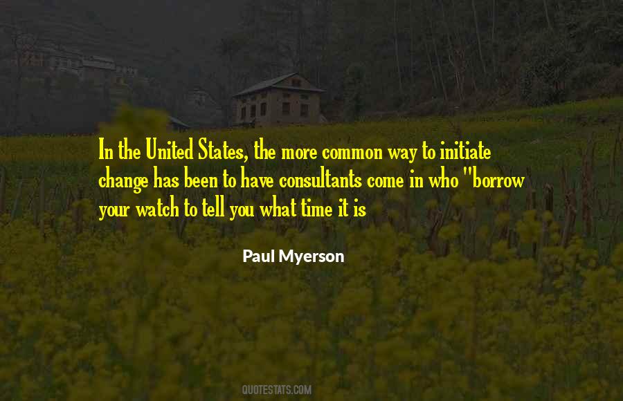 Paul Myerson Quotes #1005912