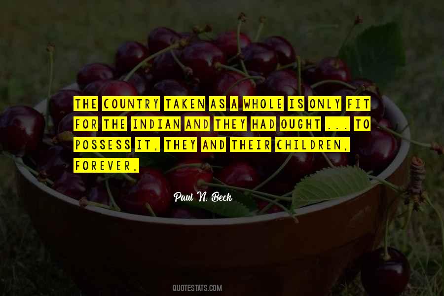 Paul N. Beck Quotes #779457