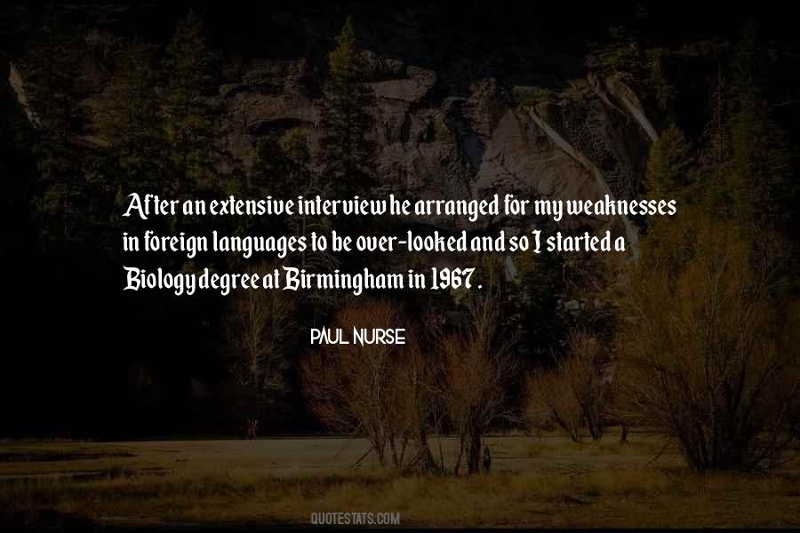 Paul Nurse Quotes #37489