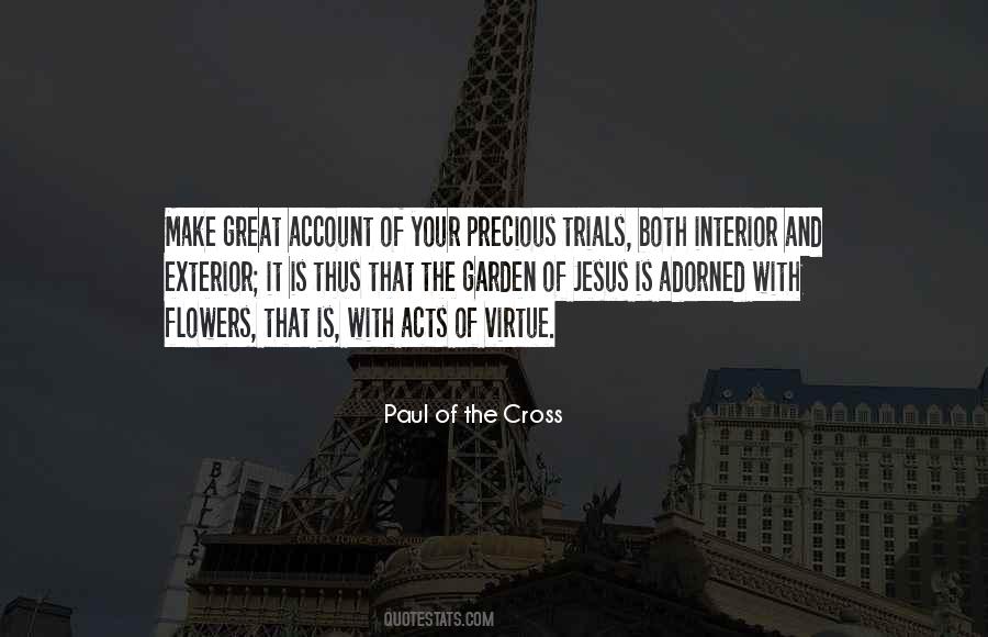 Paul Of The Cross Quotes #120691