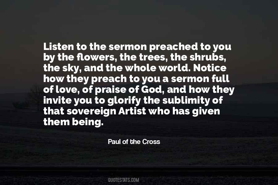 Paul Of The Cross Quotes #277985