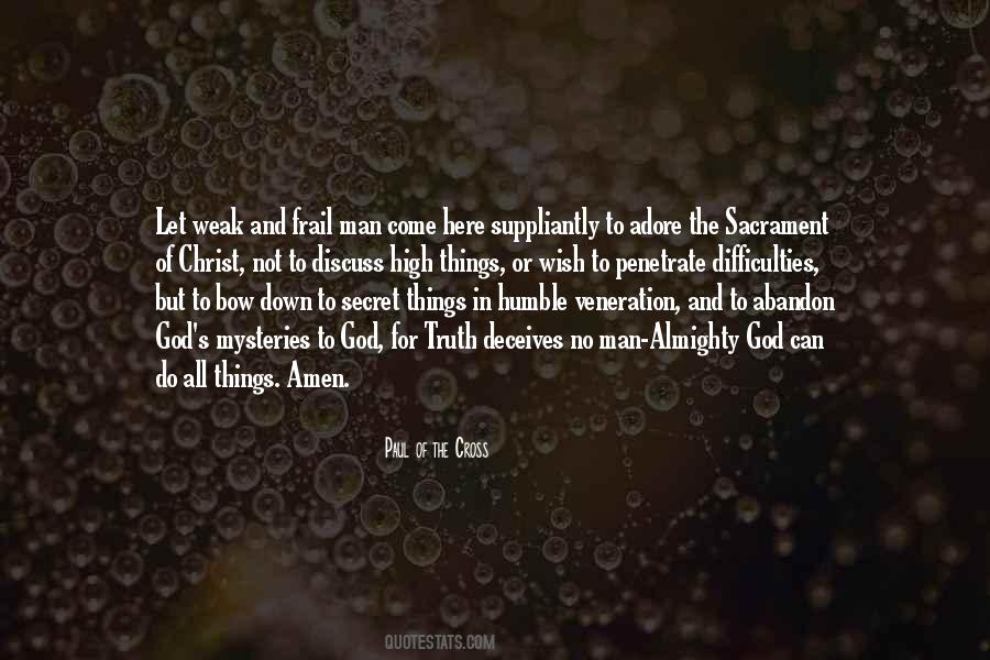 Paul Of The Cross Quotes #626181 Paul Of The Cross Quotes #626181