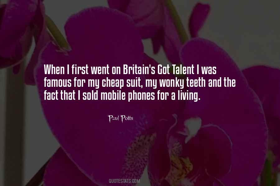 Paul Potts Quotes #905859