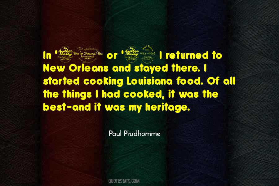 Paul Prudhomme Quotes #1247508