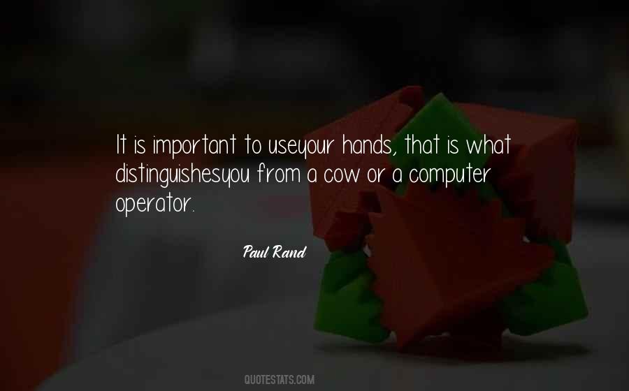 Paul Rand Quotes #1394471
