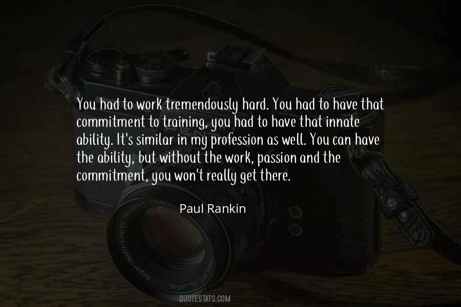 Paul Rankin Quotes #1305001