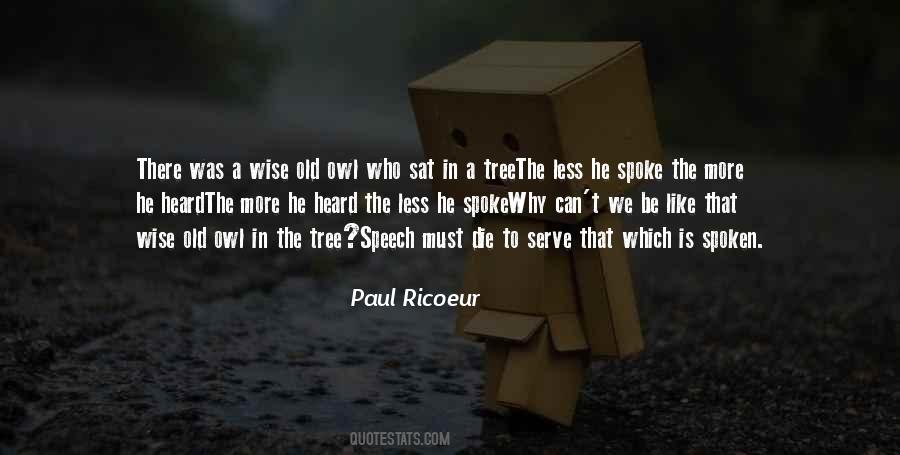 Paul Ricoeur Quotes #1404688
