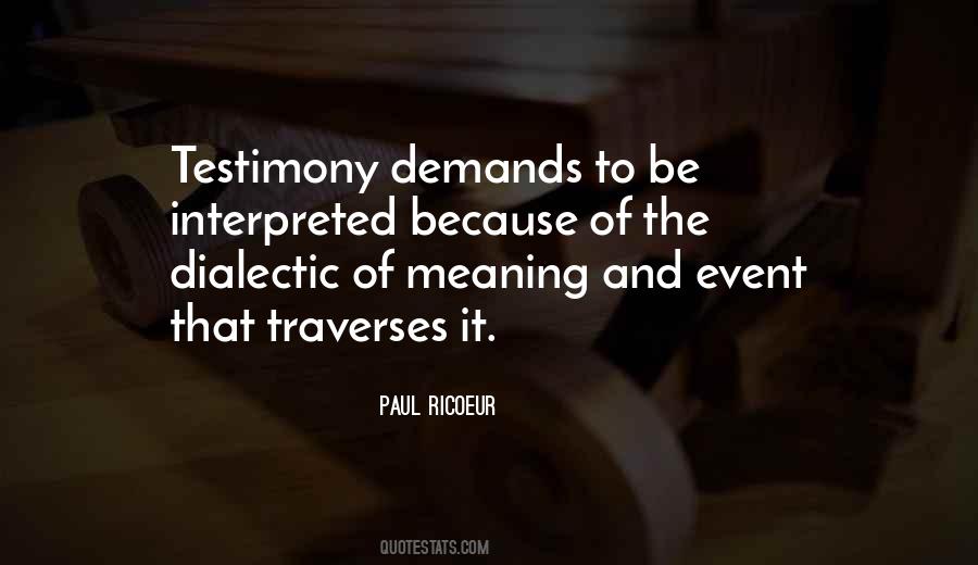 Paul Ricoeur Quotes #151804